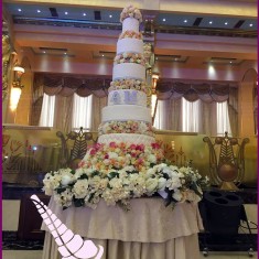 Tort Pink, Свадебные торты, № 200
