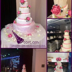 Tort Pink, Wedding Cakes, № 203