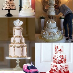 Tort Pink, Wedding Cakes