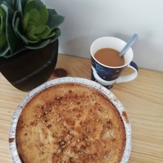  Azul Pastel, Gâteau au thé