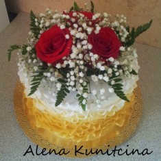 Алена Куницына, Фото торты