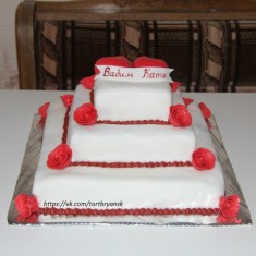 Торты на заказ, Wedding Cakes, № 7160