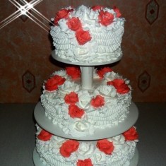 Торты на заказ, Wedding Cakes, № 7334