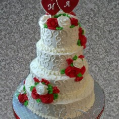 Домашние торты, Wedding Cakes, № 9484