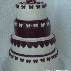 Торты на заказ, Свадебные торты, № 9605