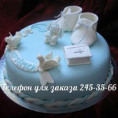 Карамелька, Cakes for Christenings, № 10227