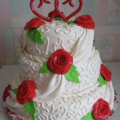 Торты в Камышине, Wedding Cakes, № 10380