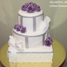 Торты на заказ, Свадебные торты, № 10650