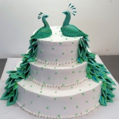 Коржик, Свадебные торты