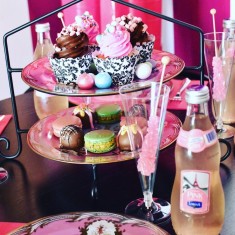 Pinkitzel Cupcakes , Pastel de té